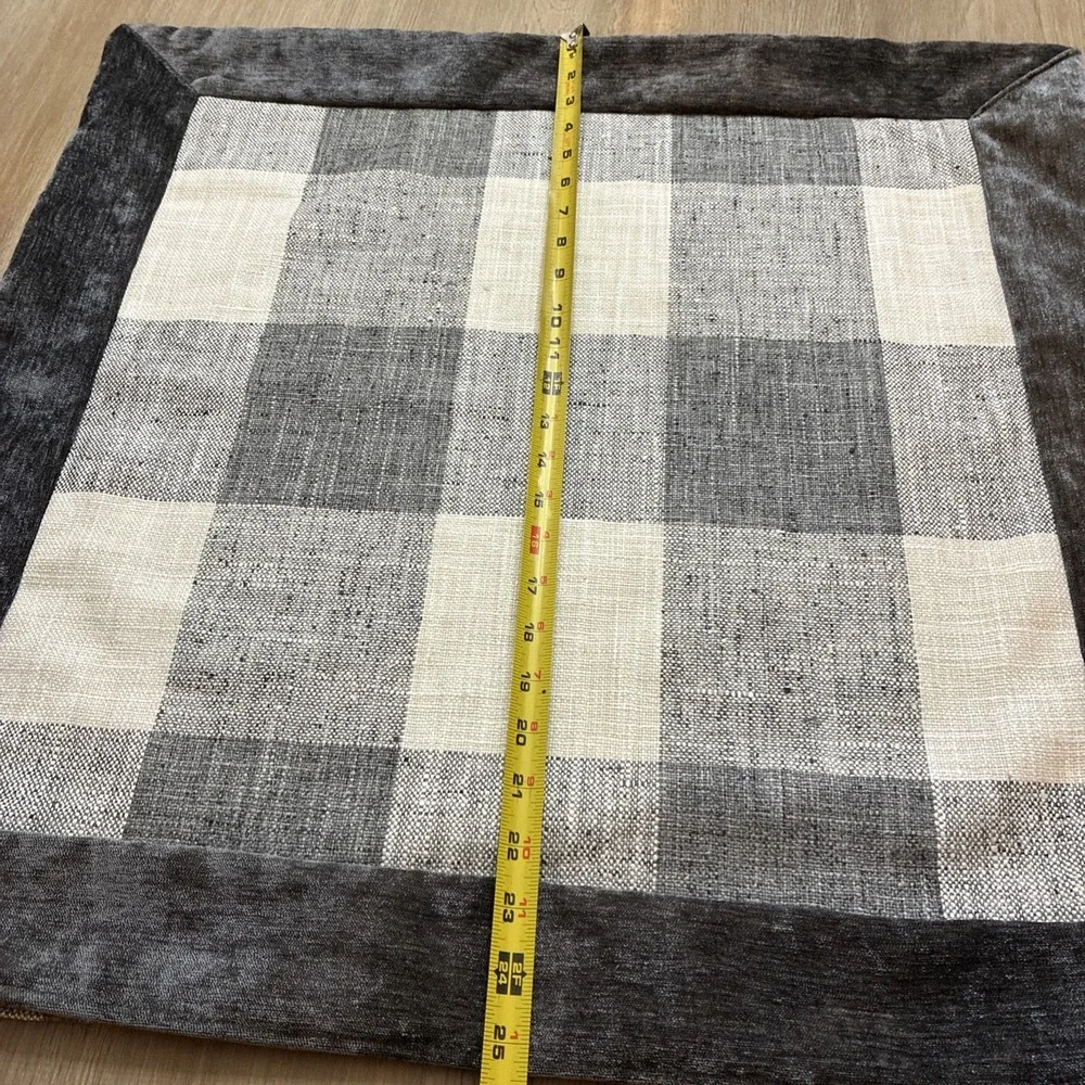 New Showroom Sample Custom Pillow Euro Cover 25.5x25.5